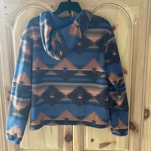 Cinch Aztec Quarter Zip Jacket - Picture 4 of 5